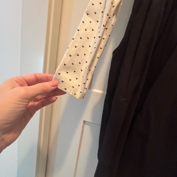 Disney Cream and Black Heart Pattern Dress - Picture 2 of 5